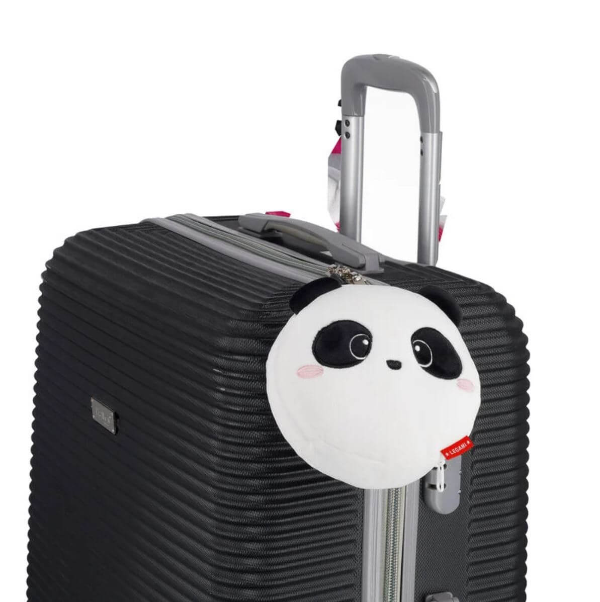 PANDA-4-1 Reisekissen mit Schlafmaske - Panda