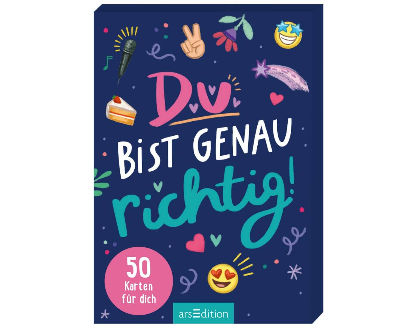 Du bist genau richtig! – 50 Karten für dich