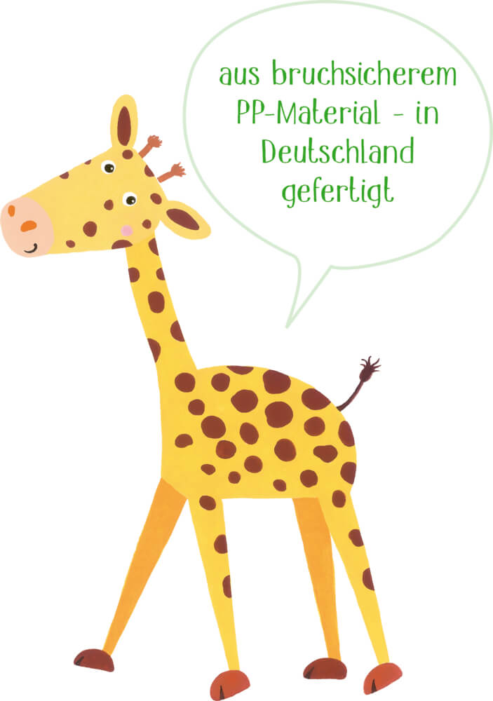 Becher Giraffe - Freche Rasselbande