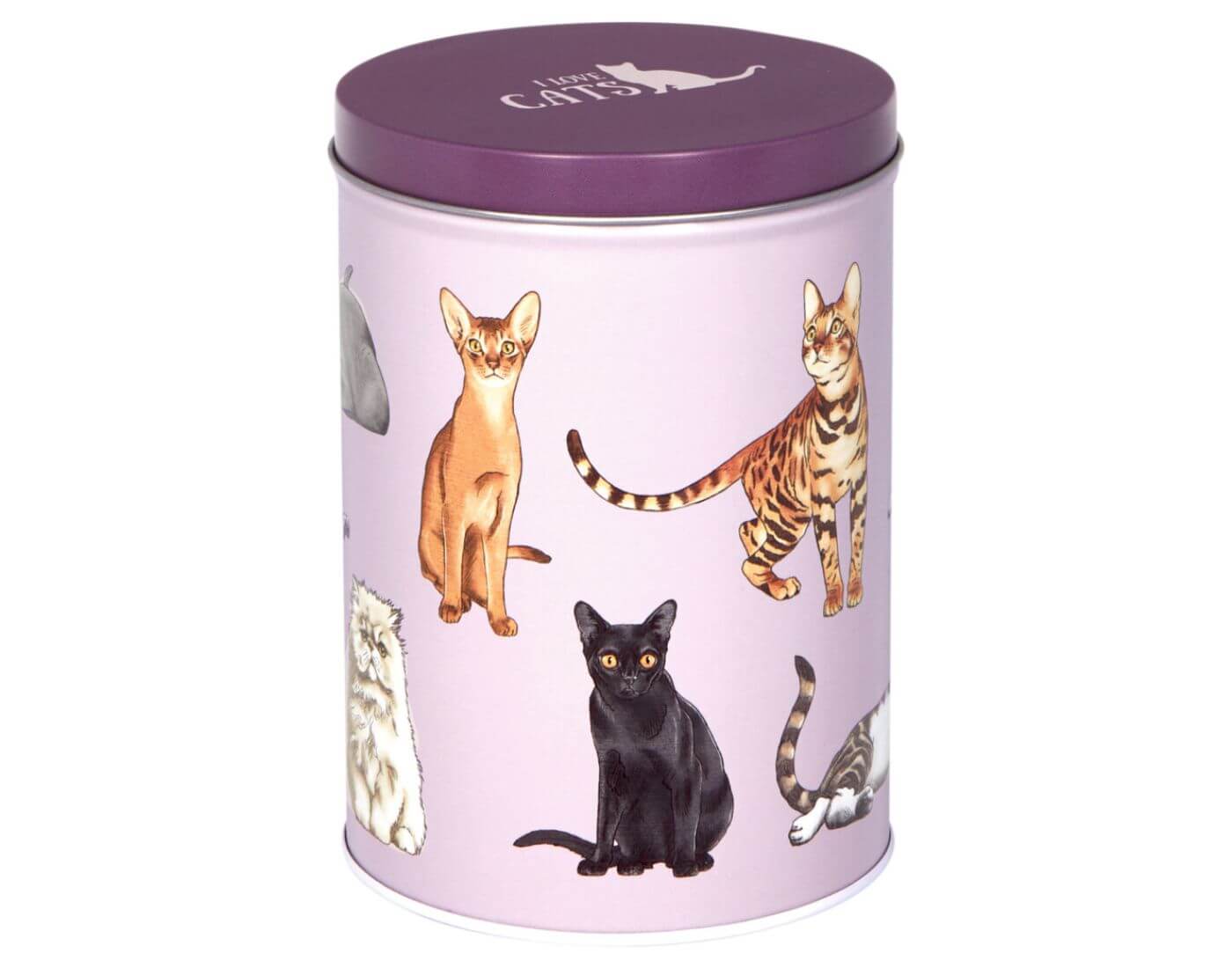 Vorratsdose Katzen - I love cats (cats & dogs)