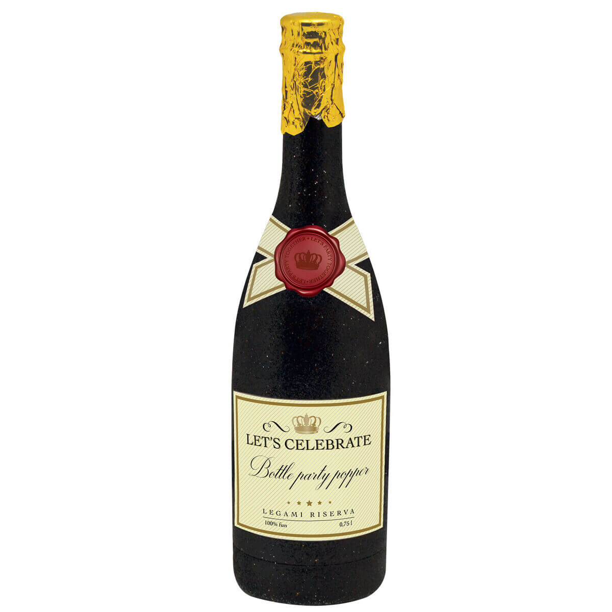 Champagnerflaschen-Konfettikanone Maxi