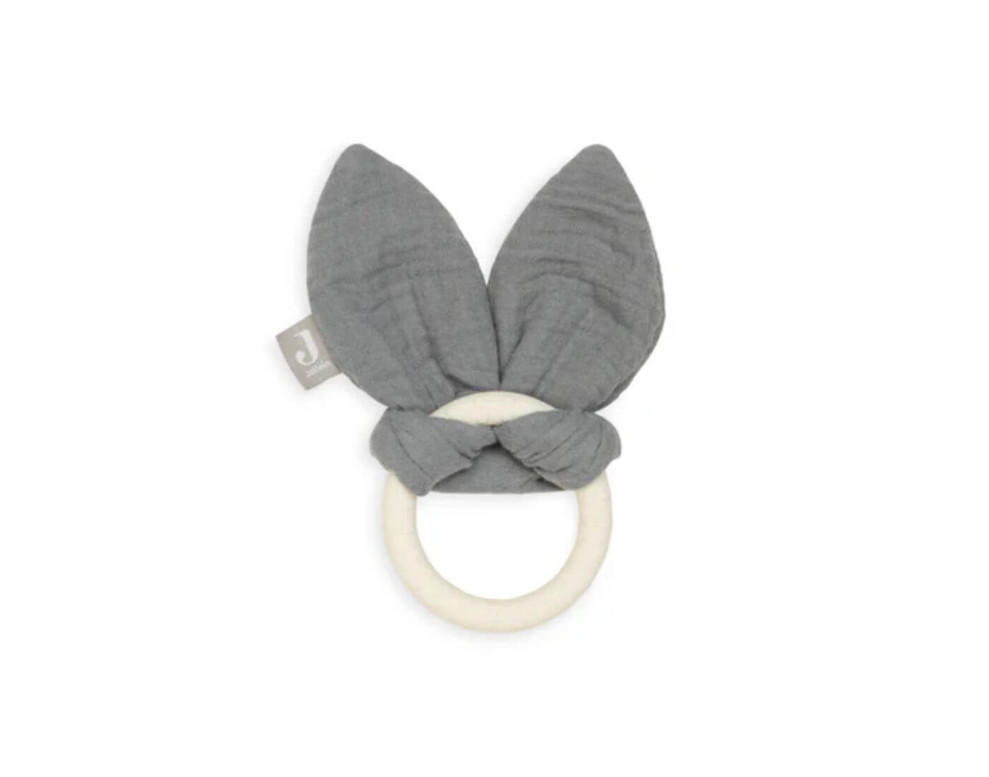 Beißring Silikon Bunny Ears - Storm Grey