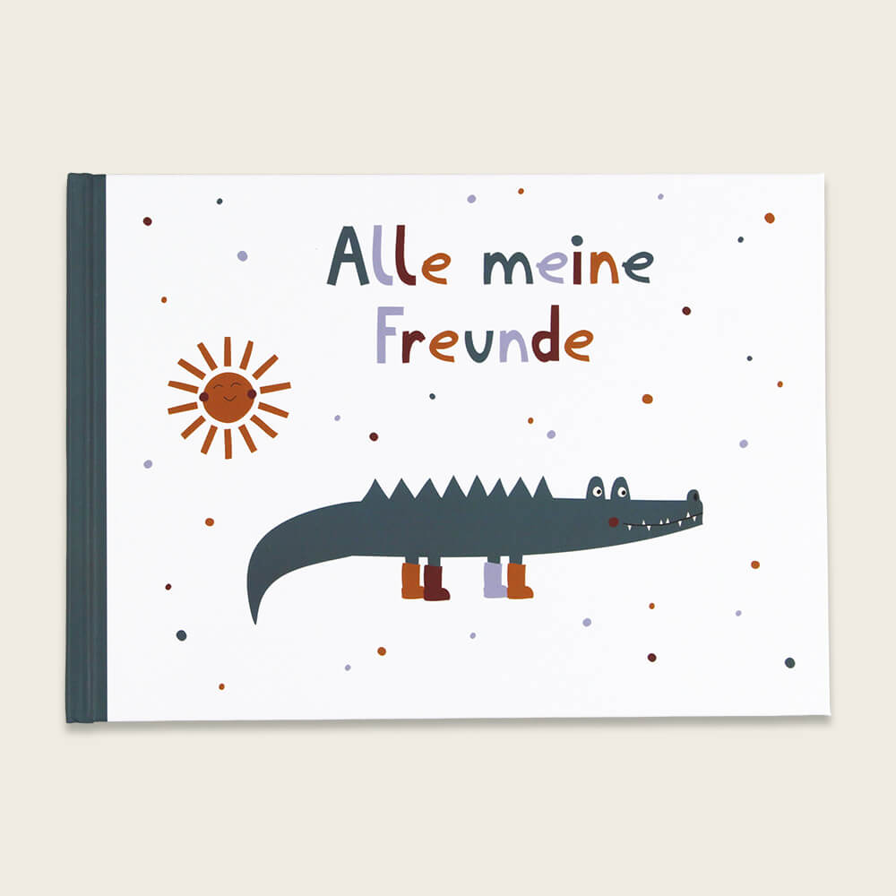 “Alle meine Freunde” - Adventure -  Freundebuch mit 100 Seiten