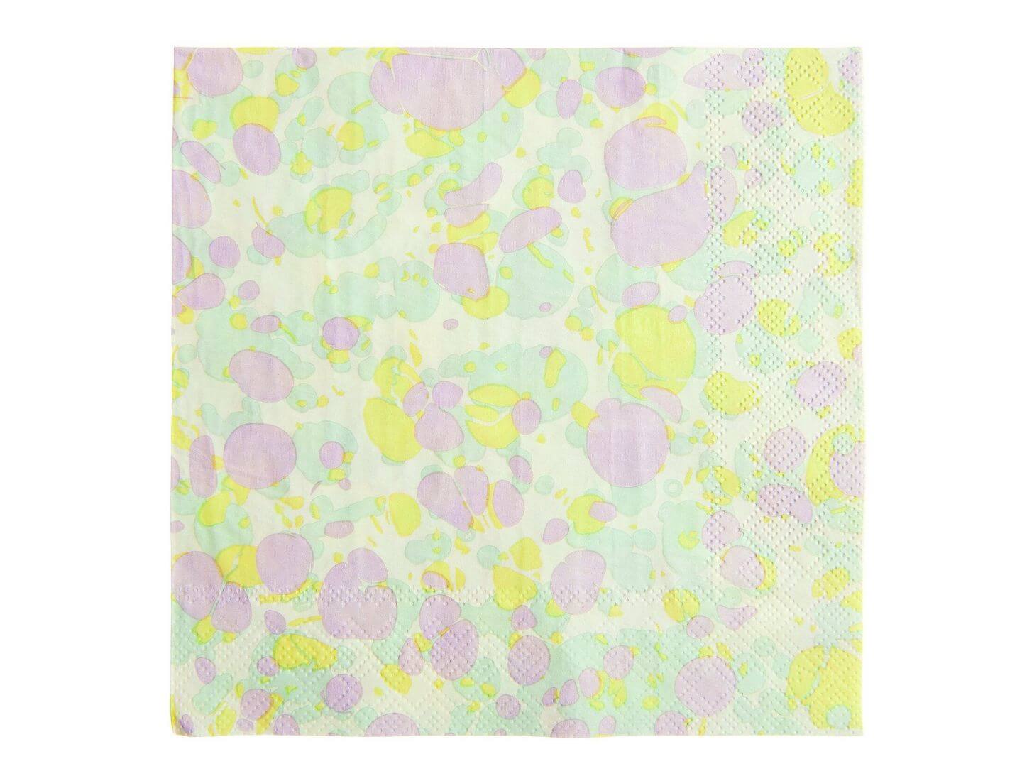 Servietten Marmorierung