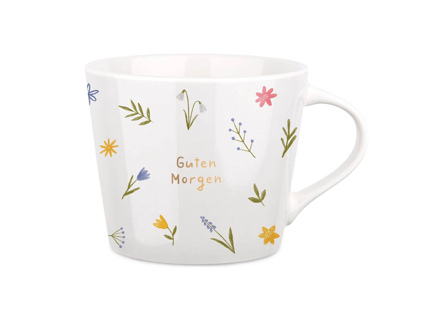 Kaffeetasse mit Veredelung Guten Morgen