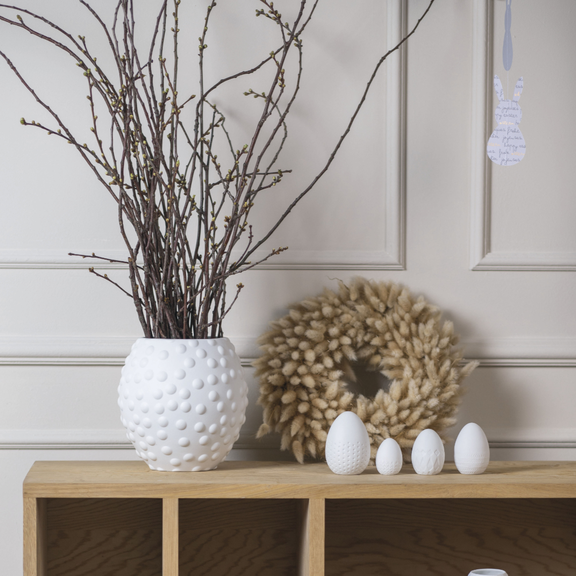 PORZELLANEIER SET - 4 STÜCK