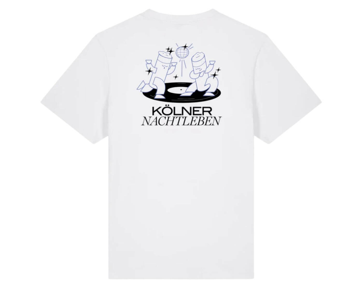 T-Shirt Kölner Nachtleben weiß - XL