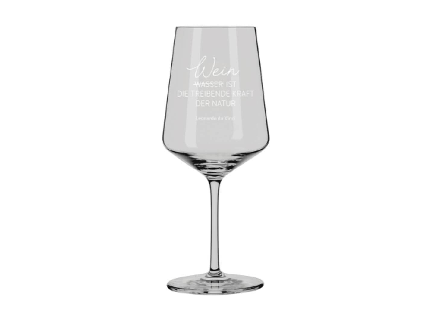 Rotweinglas da Vinci