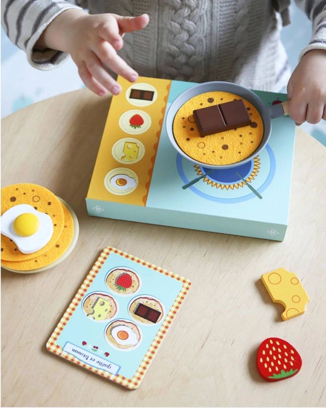 Kinderküche: Gaëlle et Titouan - Die kleine Creperie