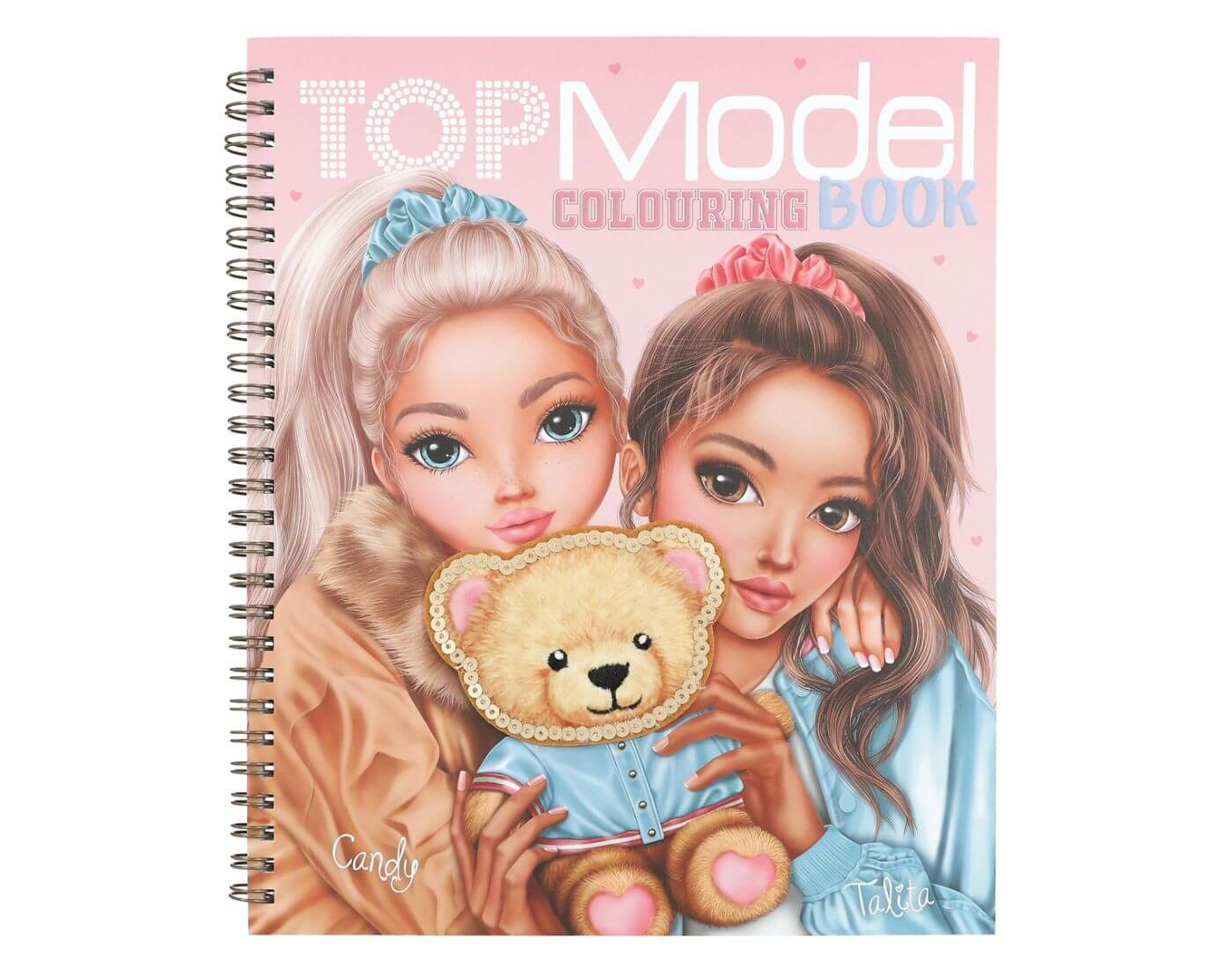 TOPModel Malbuch TEAM TEDDY