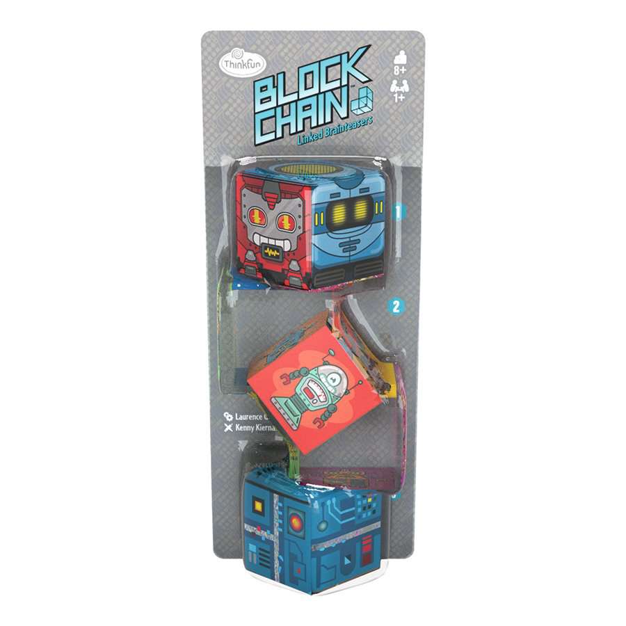 Block Chain, verschiedene Motive - Thinkfun