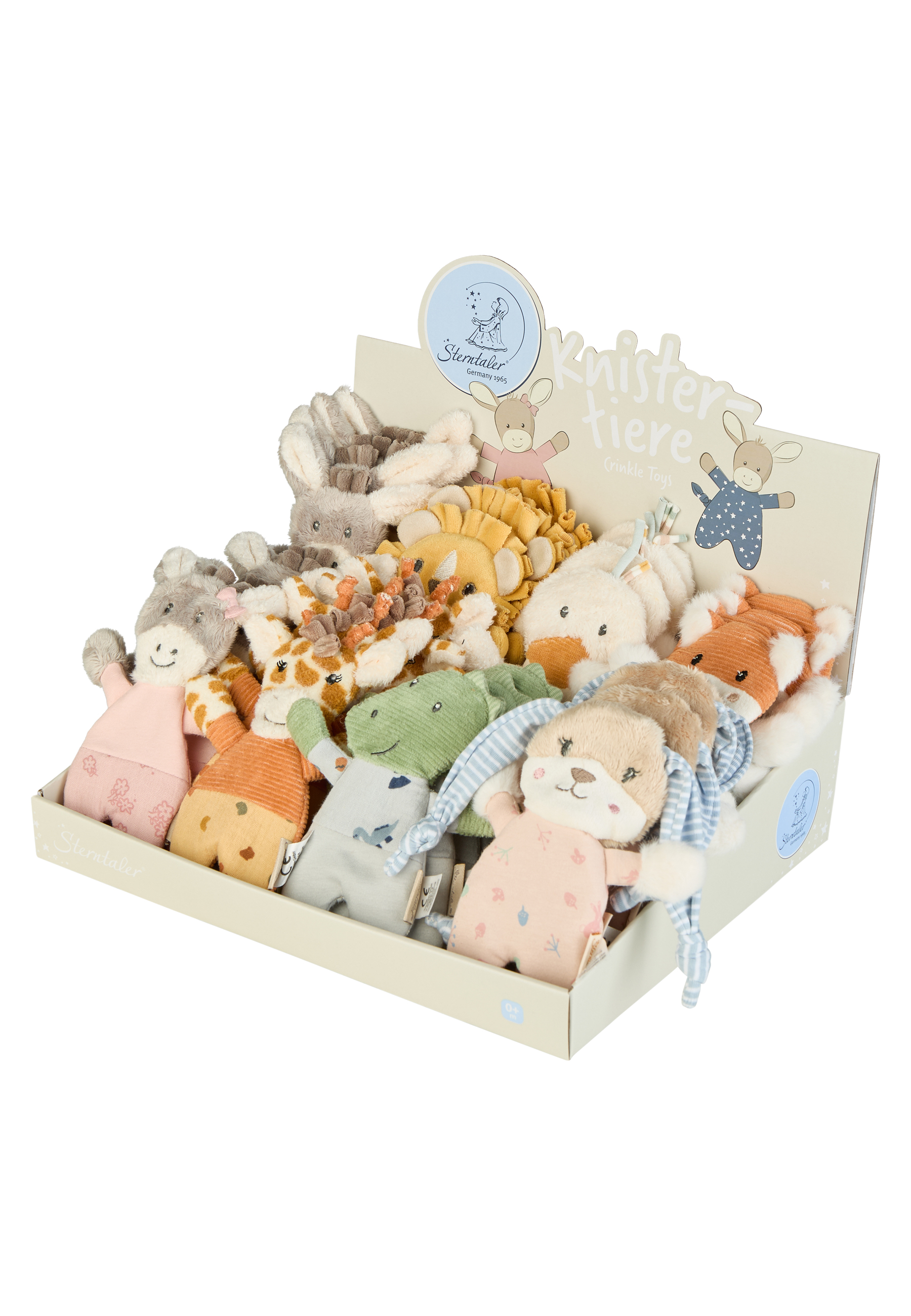 Knistertiere - verschiedene Motive (einzeln) Knistertiere - verschiedene Motive (einzeln)