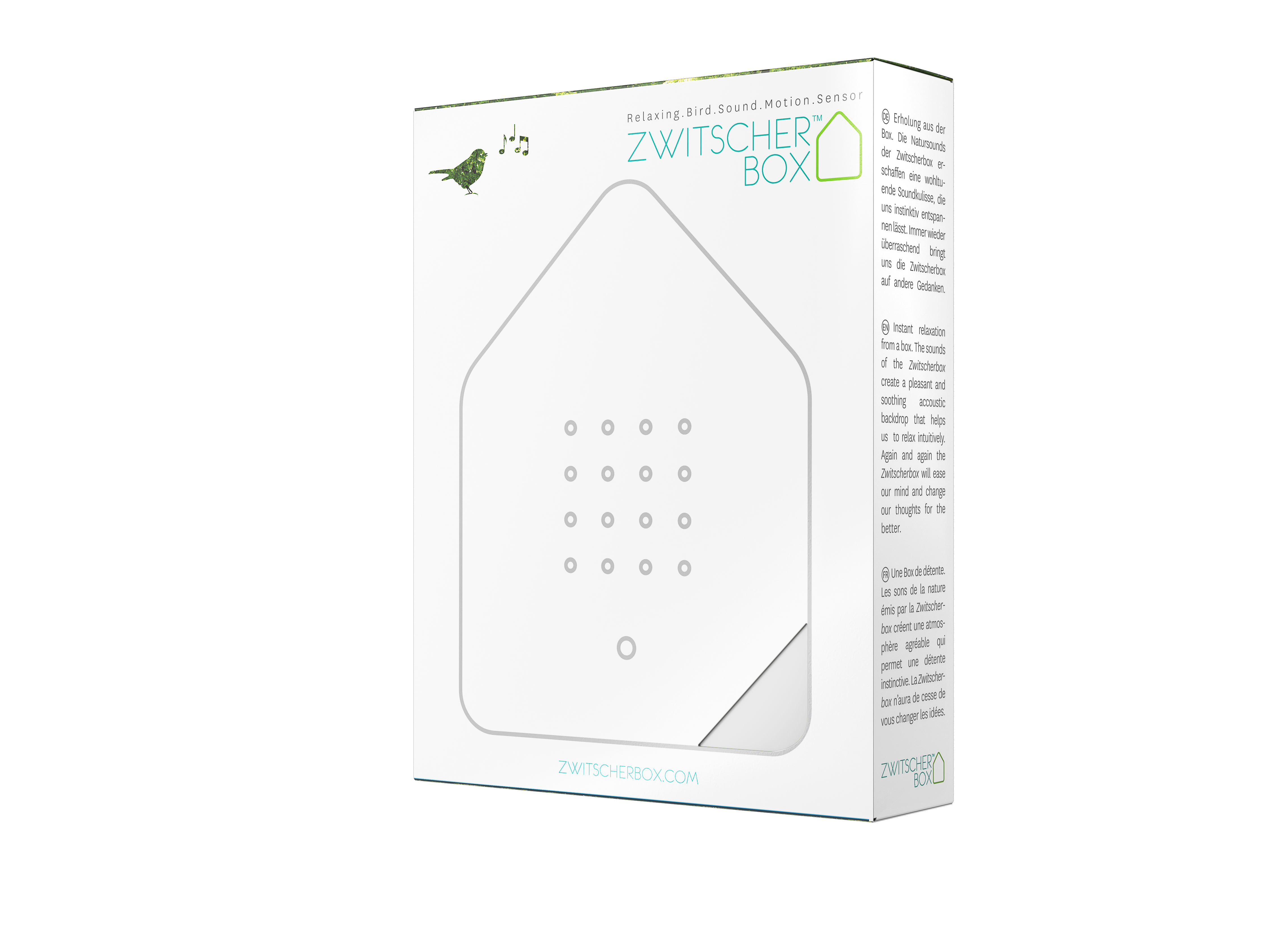 Zwitscherbox Klassik, Weiß