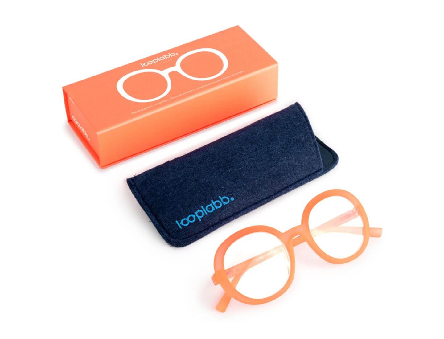 Lesebrille JANE - Neon Orange +2.0