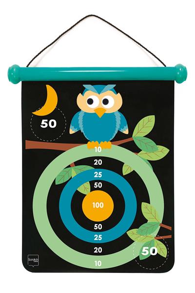 Magnet Dartspiel Eule - medium