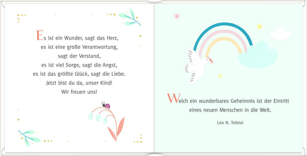 Geschenkset - Alles Liebe zur Taufe