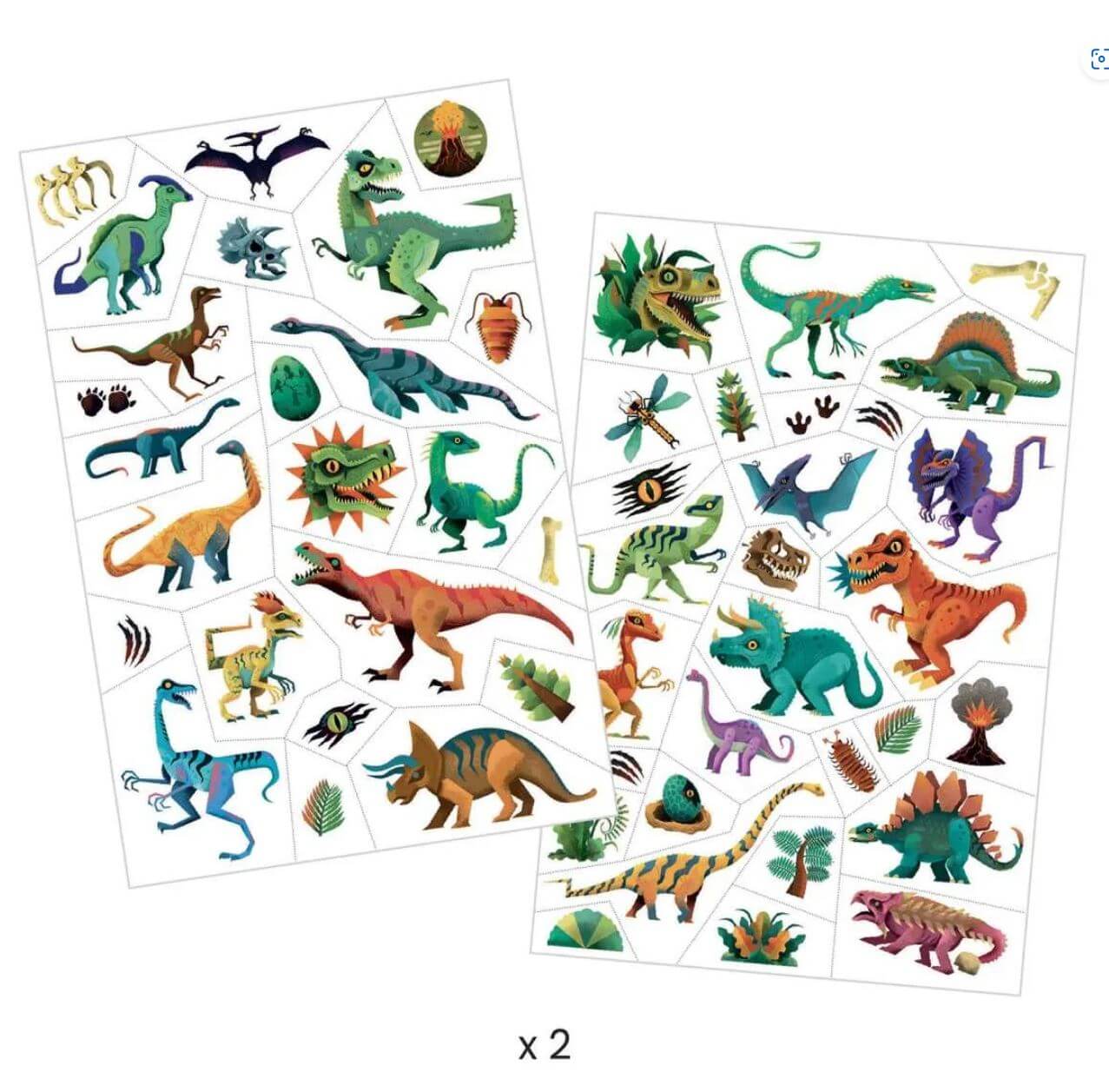 Tattoos: Dino Club