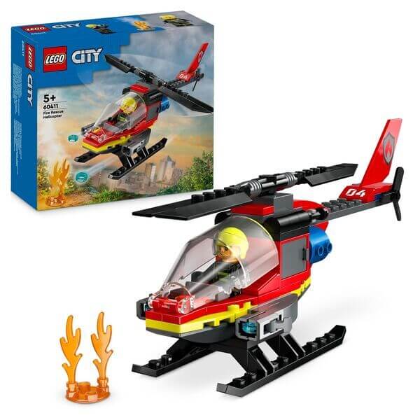 38539442-4-2-5702017582931-1 LEGO® City 60411 Feuerwehrhubschrauber