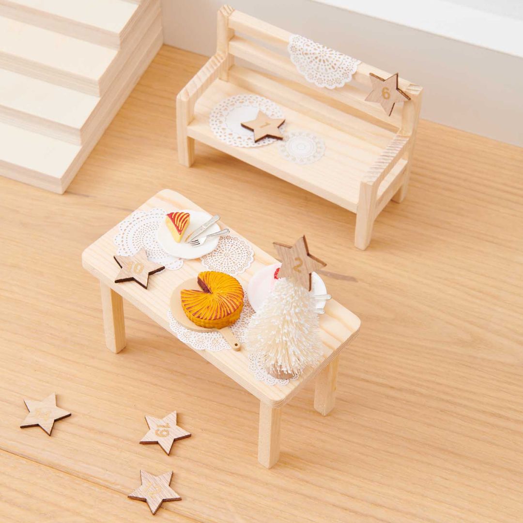 Miniatur Spitzendeckchen 10 Stück