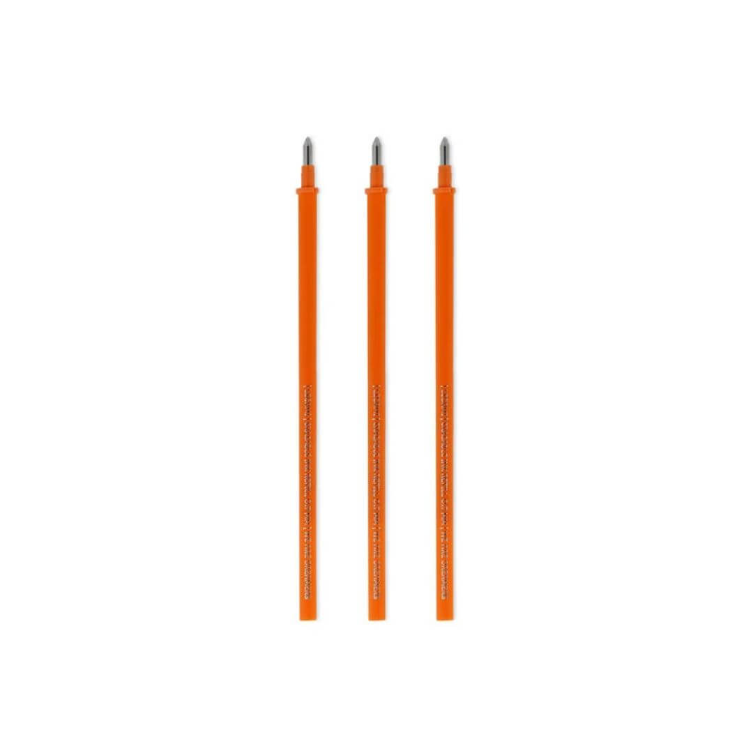 Ersatzmine für löschbaren Gelstift (3x orange)