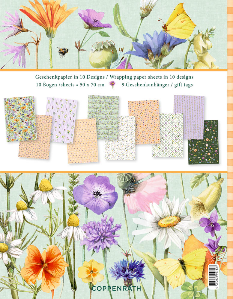 Geschenkpapier-Buch: Schöner Schenken - GartenLiebe (Bastin)