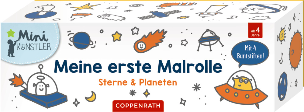 Meine 1. Malrolle - Sterne & Planeten (Mini-Künstler) Meine 1. Malrolle - Sterne & Planeten (Mini-Künstler)