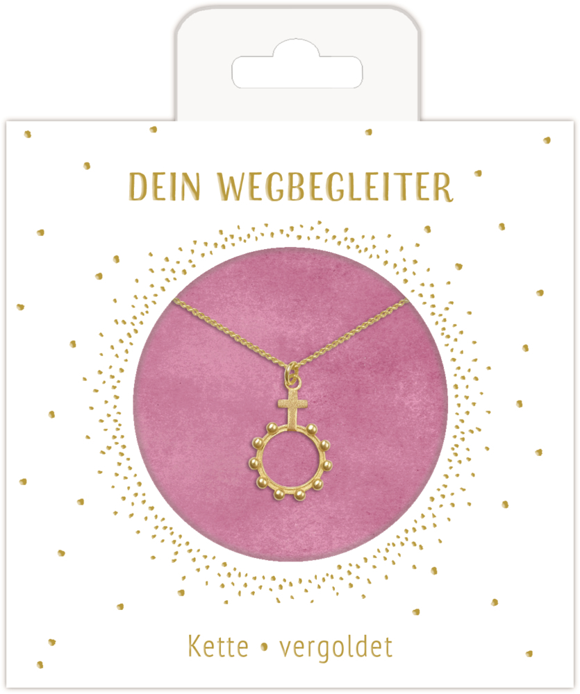 4050003721842_1 Halskette mit Rosenkranzanhänger
