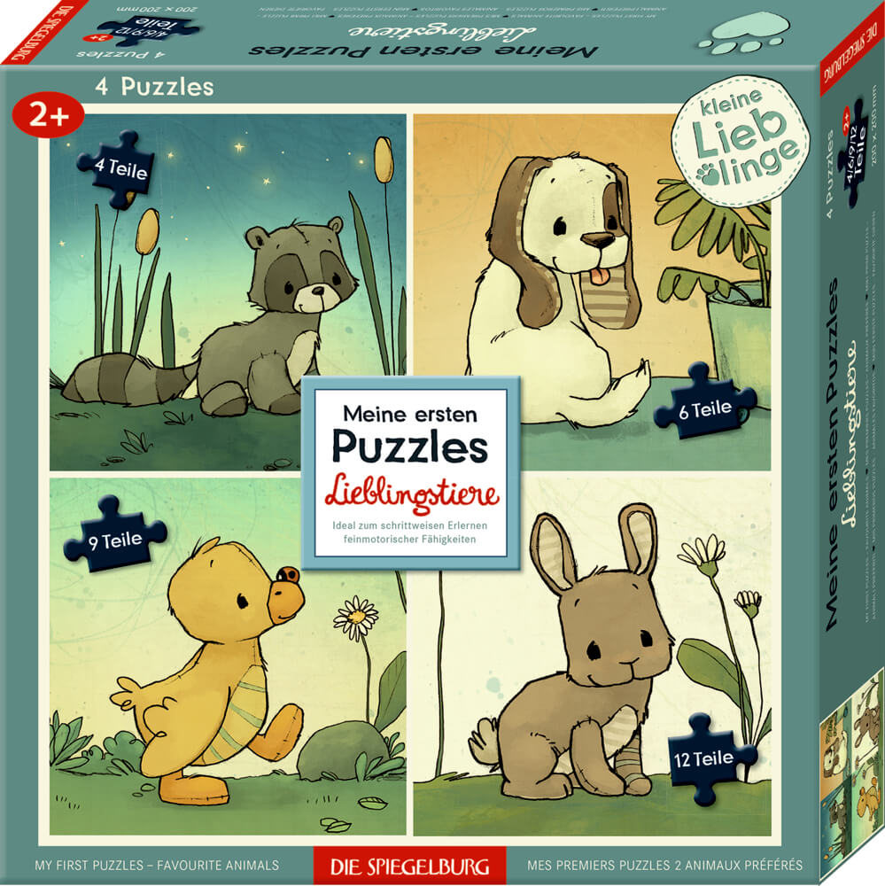 Meine ersten Puzzles - Lieblingstiere (J. Tourlonias) Meine ersten Puzzles - Lieblingstiere (J. Tourlonias)