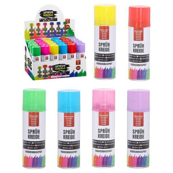 Sprühkreide (einzeln) versch. Farben Sprühkreide (einzeln) versch. Farben