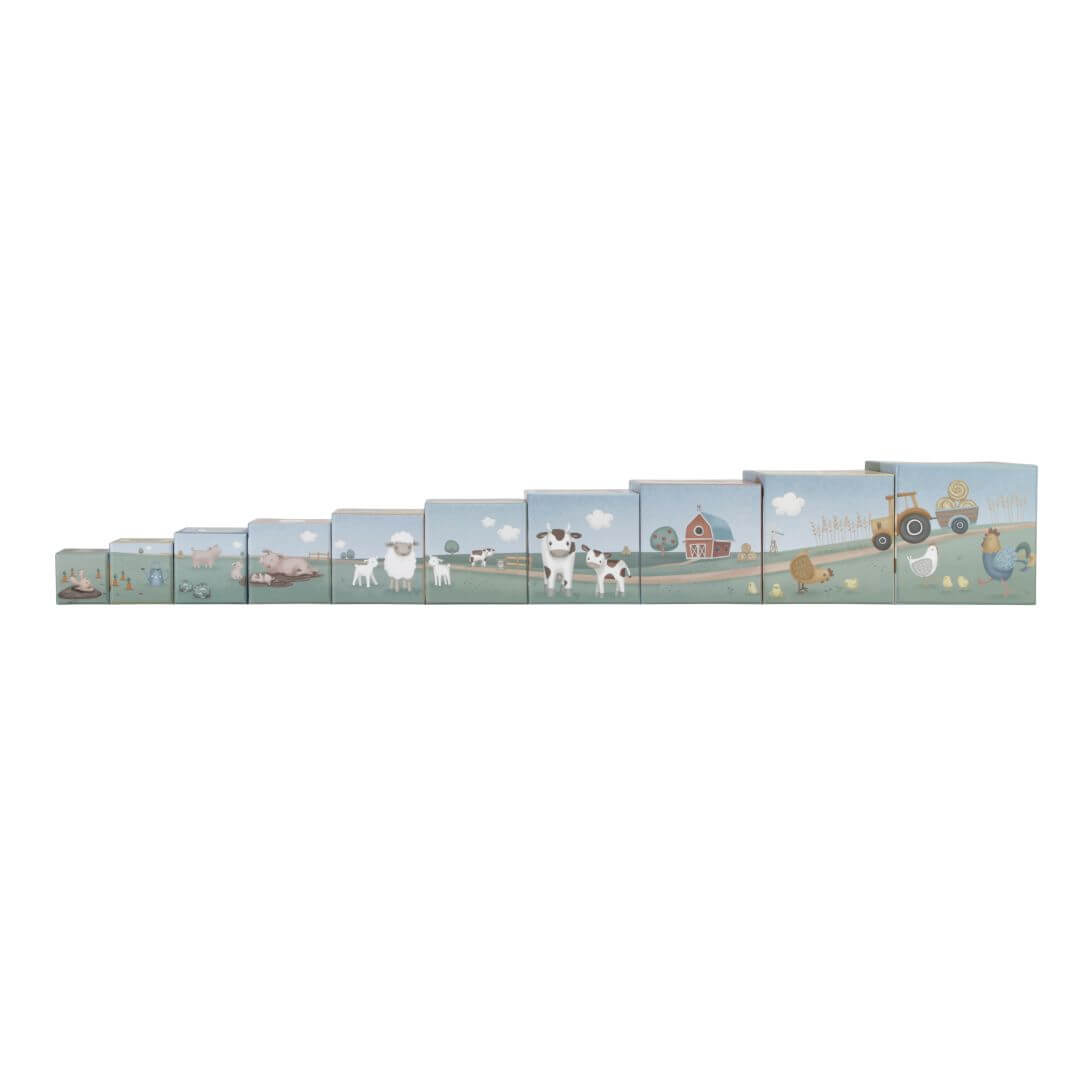 Stapelbloecke-Little-Farm-FSC-Little-Dutch-LD7139-03-1 Stapelblöcke Little Farm