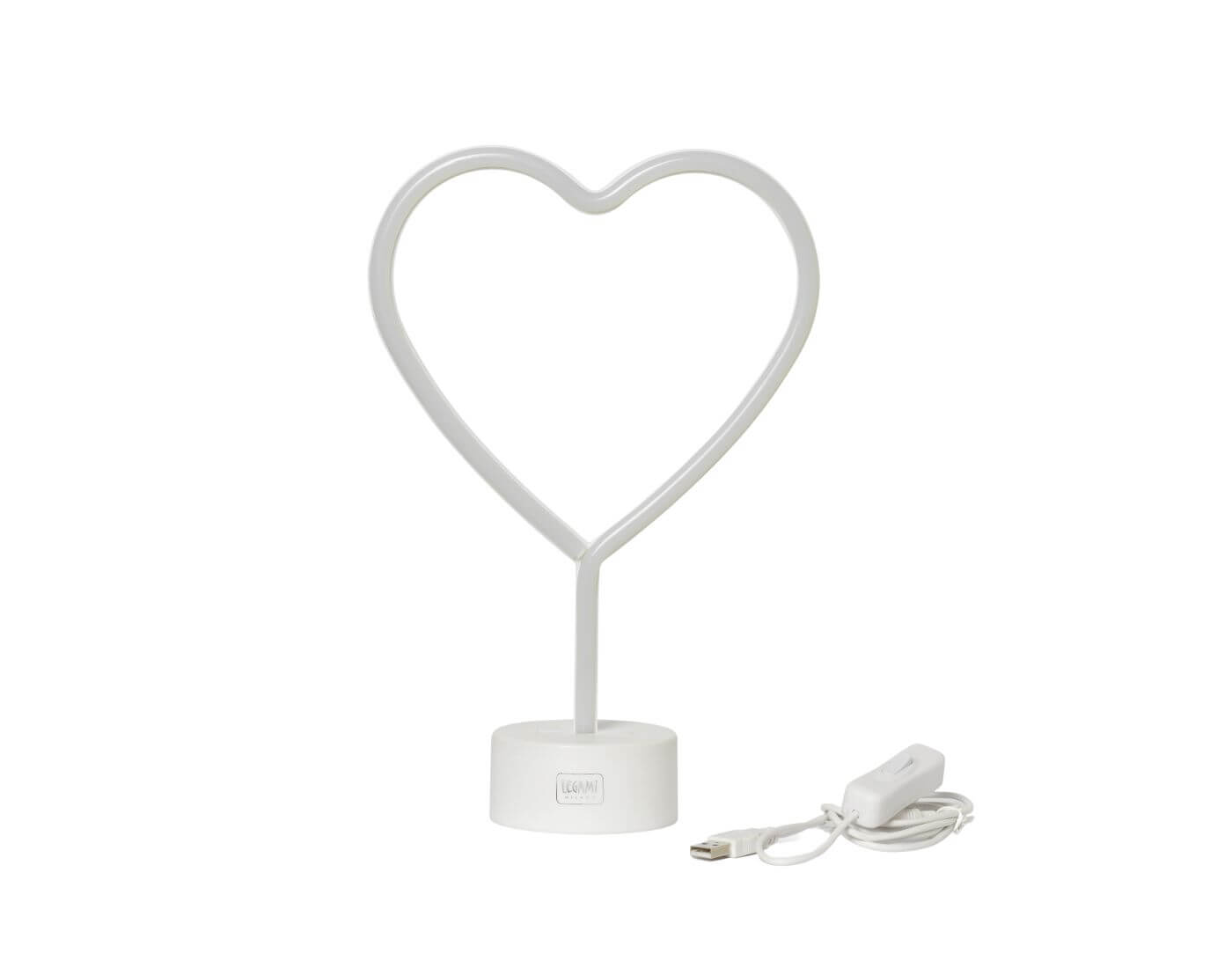 LED-Lampe mit Neoneffekt - It‘s a Sign - Herz