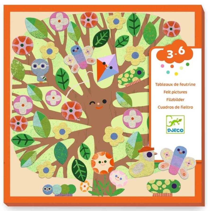 Filzbilder: Jahreszeiten - Bastelpackung 3-6 Jahren Filzbilder: Jahreszeiten - Bastelpackung 3-6 Jahren