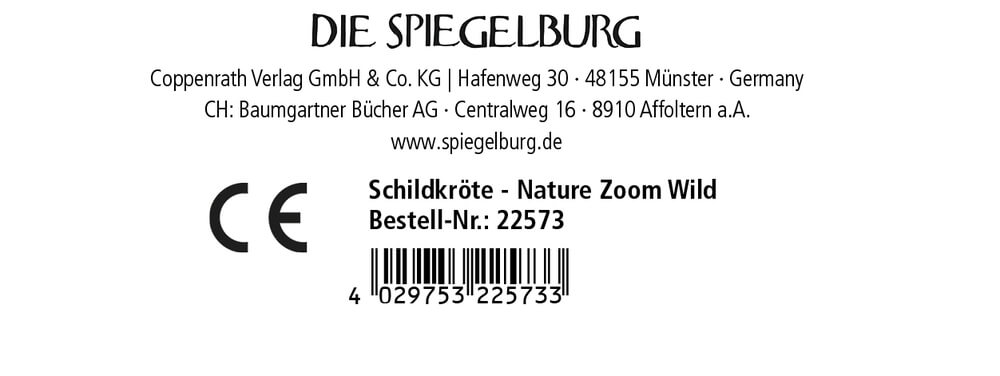 Schildkröte - Nature Zoom Wild
