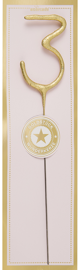 Wondercandle 3 gold