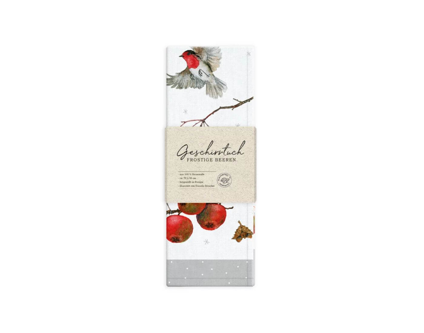 Geschirrtuch Frostige Beeren Geschirrtuch Frostige Beeren