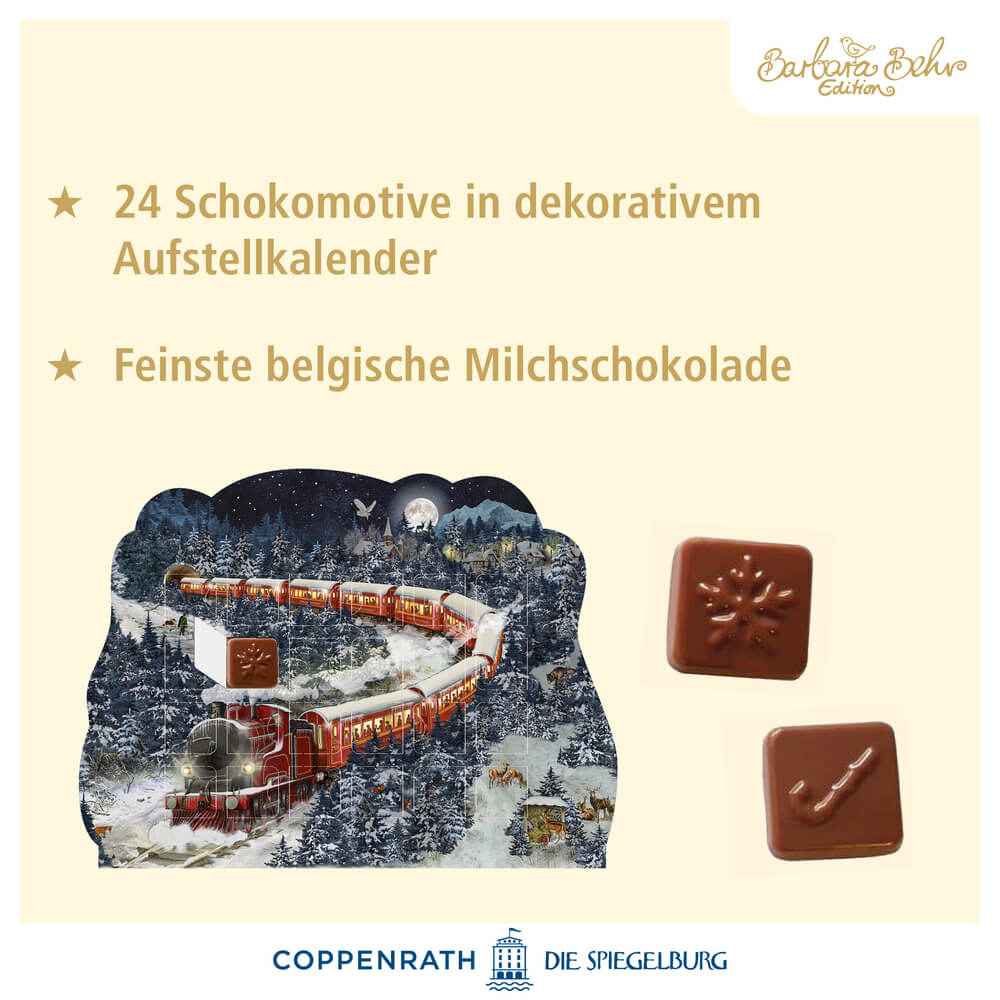Weihnachtsexpress, Adventskalender-Schokolade (Behr)