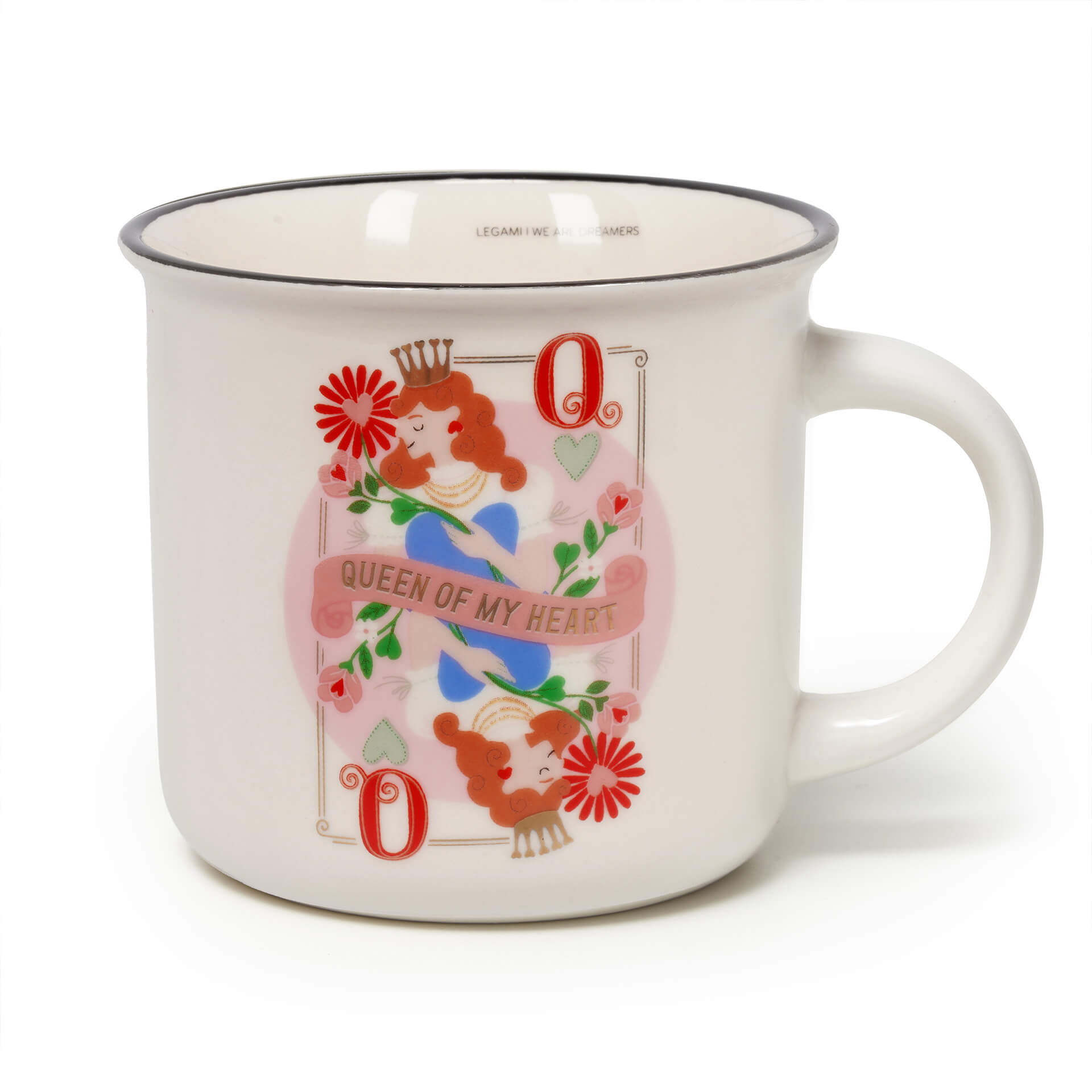 Porzellantasse - Cup-Puccino - Queen