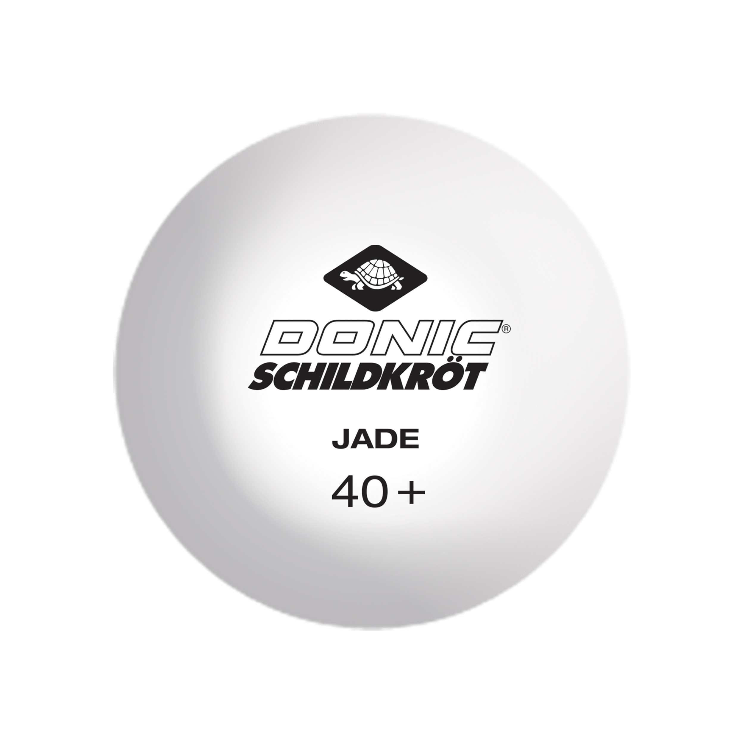 618371_JadeBall_Poly_weiss Tischtennisball Jade, Poly 40+, 6x Weiß / 6x Orange