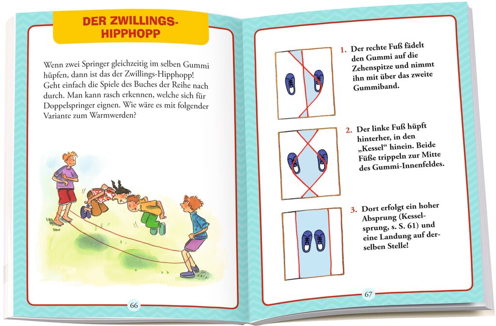 Spiele-Klassiker - Gummitwist-Set