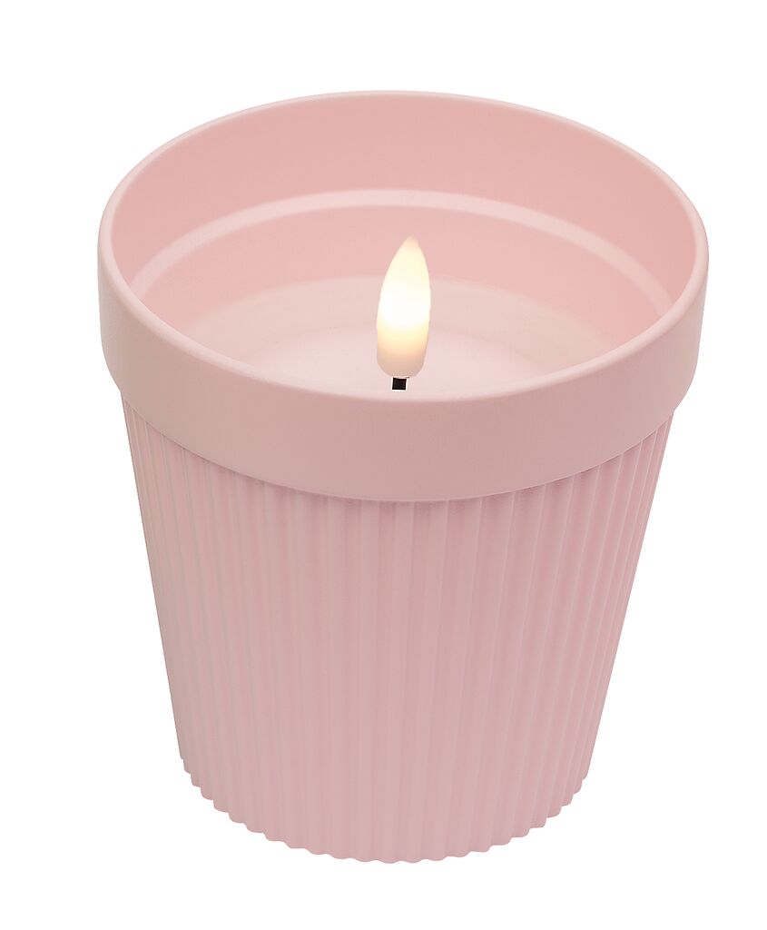 Blatt & Blüte LED-Kerze Garden Glow (einzeln)