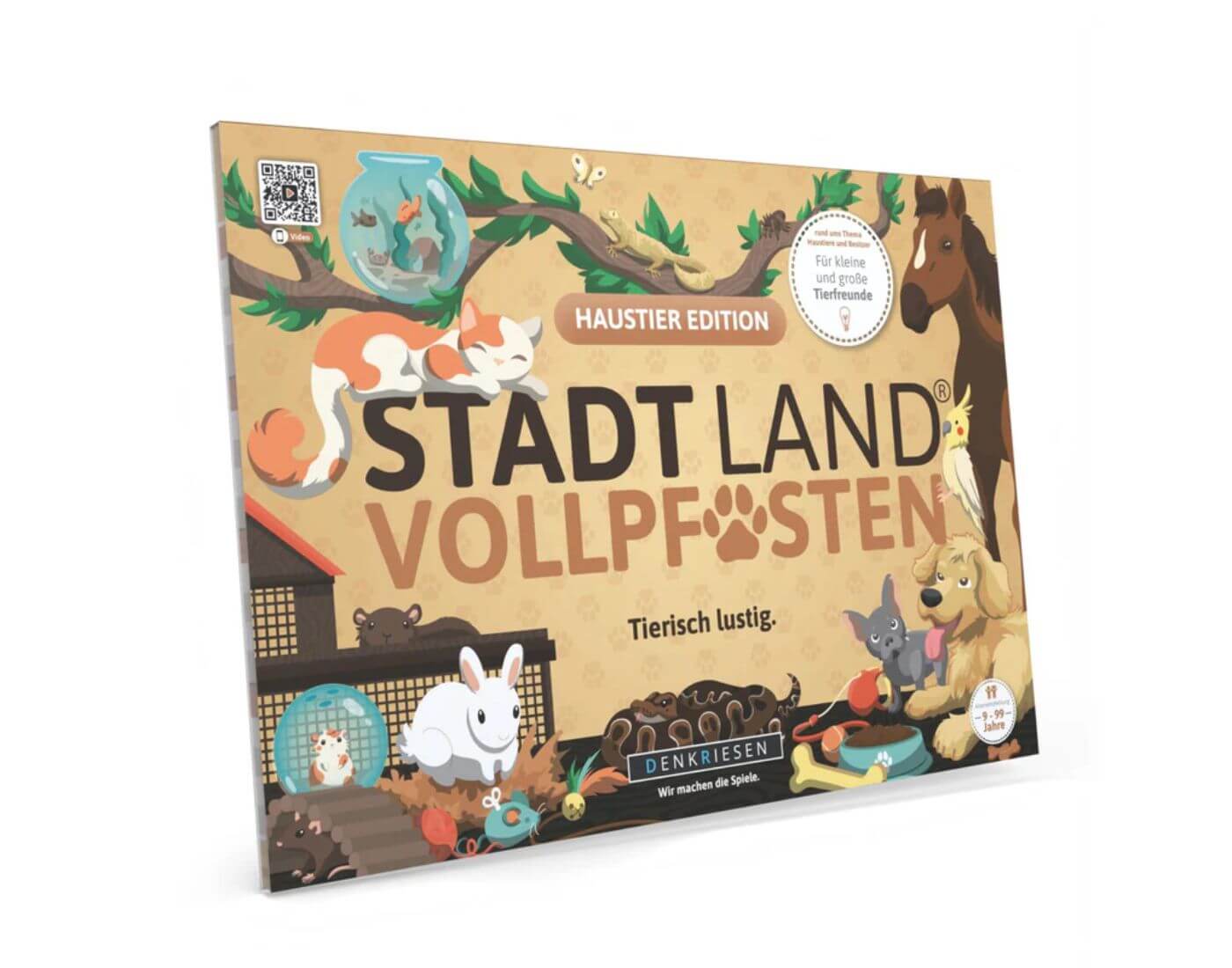 denkriesen-vollpfosten-tiere-2 Stadt Land Vollpfosten® Haustier Edition – Für alle Felle. | A4 Spielblock