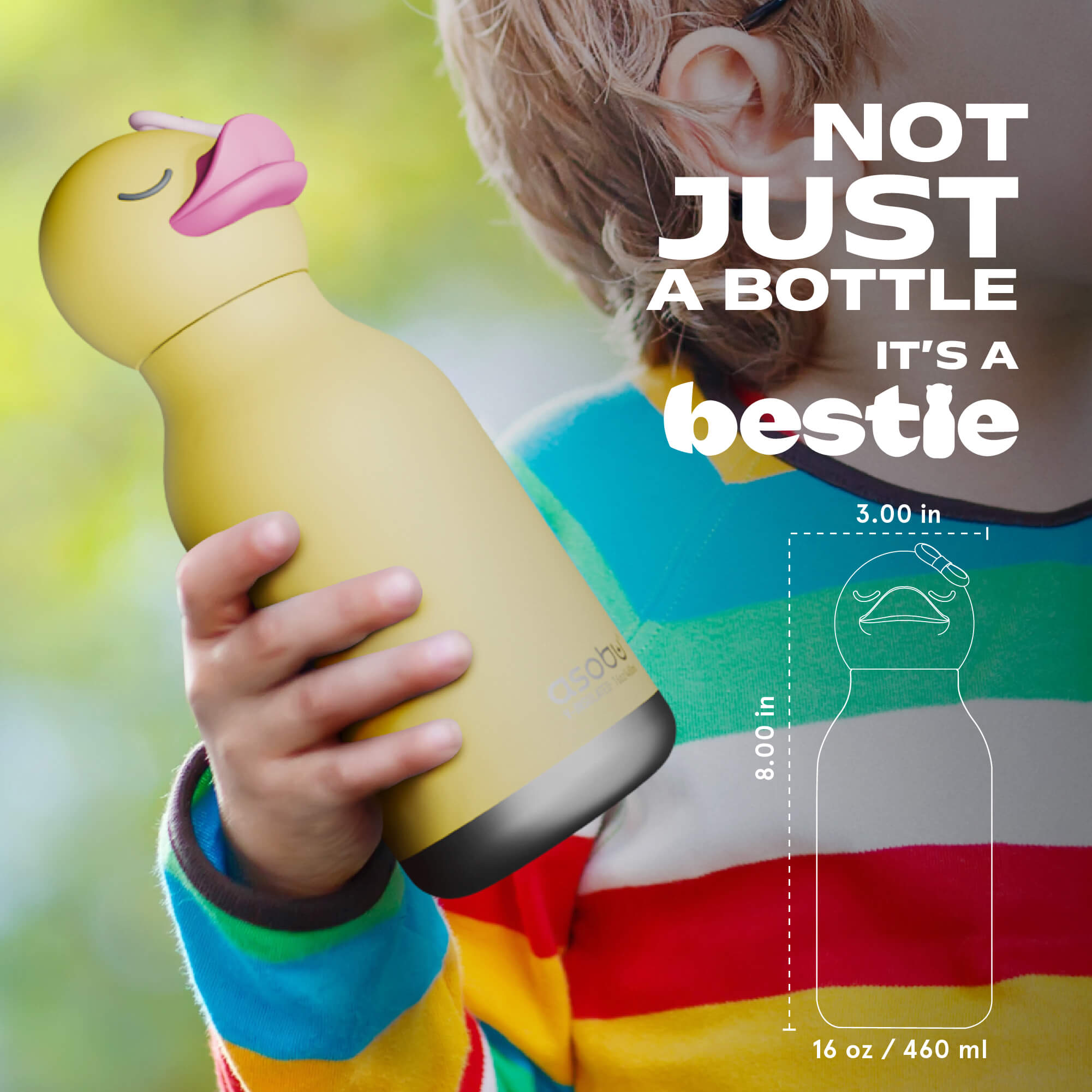 Bestie Trinkflasche Ente