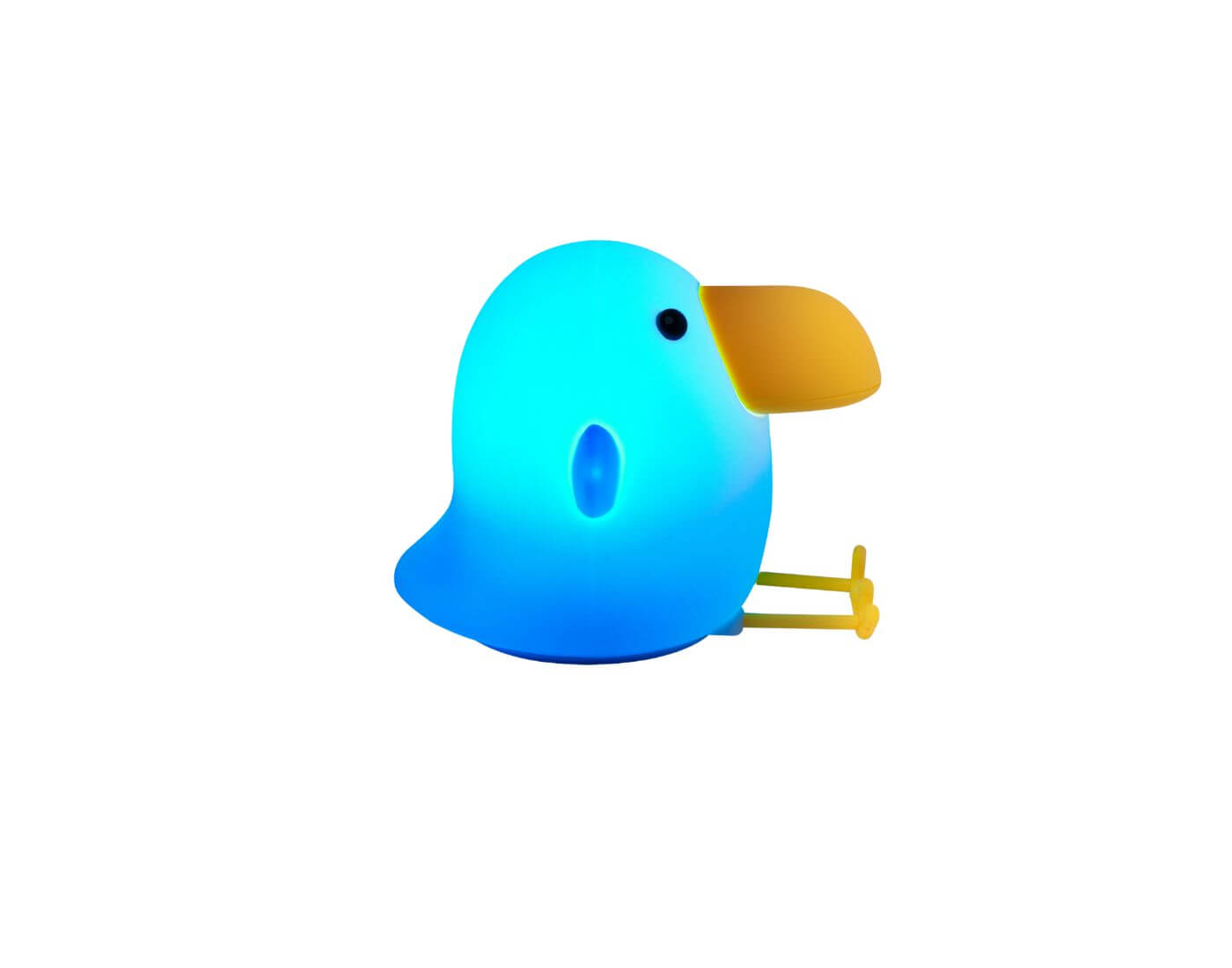 Silikon-Nachtlicht OSCAR Toucan, weiß