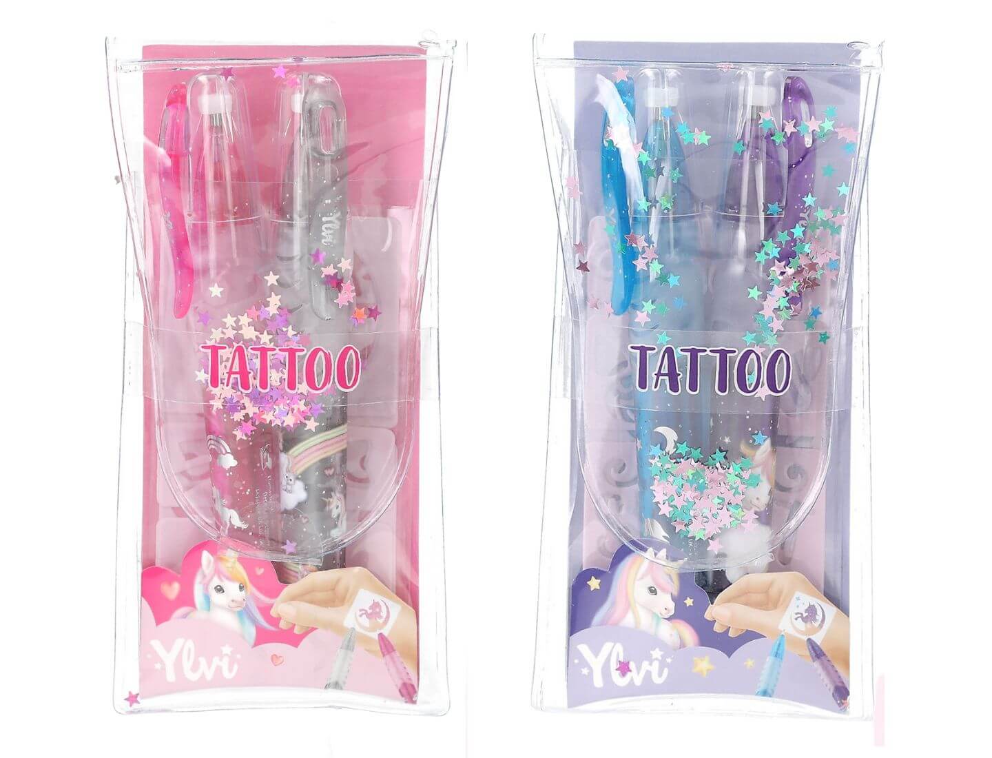 Ylvi Tattoo Glitzer Gelstifte-Set (einzeln)