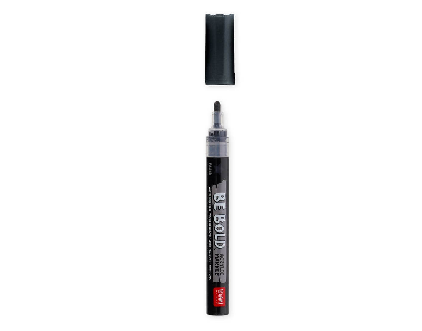 Acryl-Dekostift - Be Bold - Schwarz