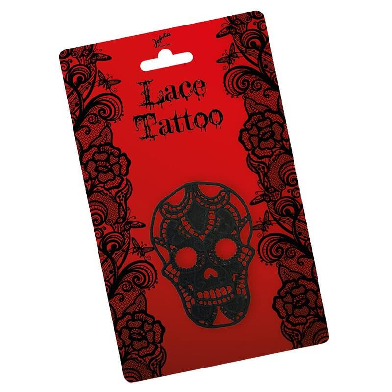 Lace Tattoo Totenkopf