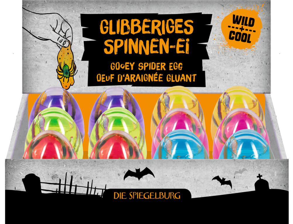 Glibberiges Spinnen-Ei - Wild+Cool (einzeln)