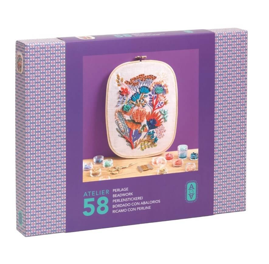 Atelier 58 - Perlenstickerei Blumen