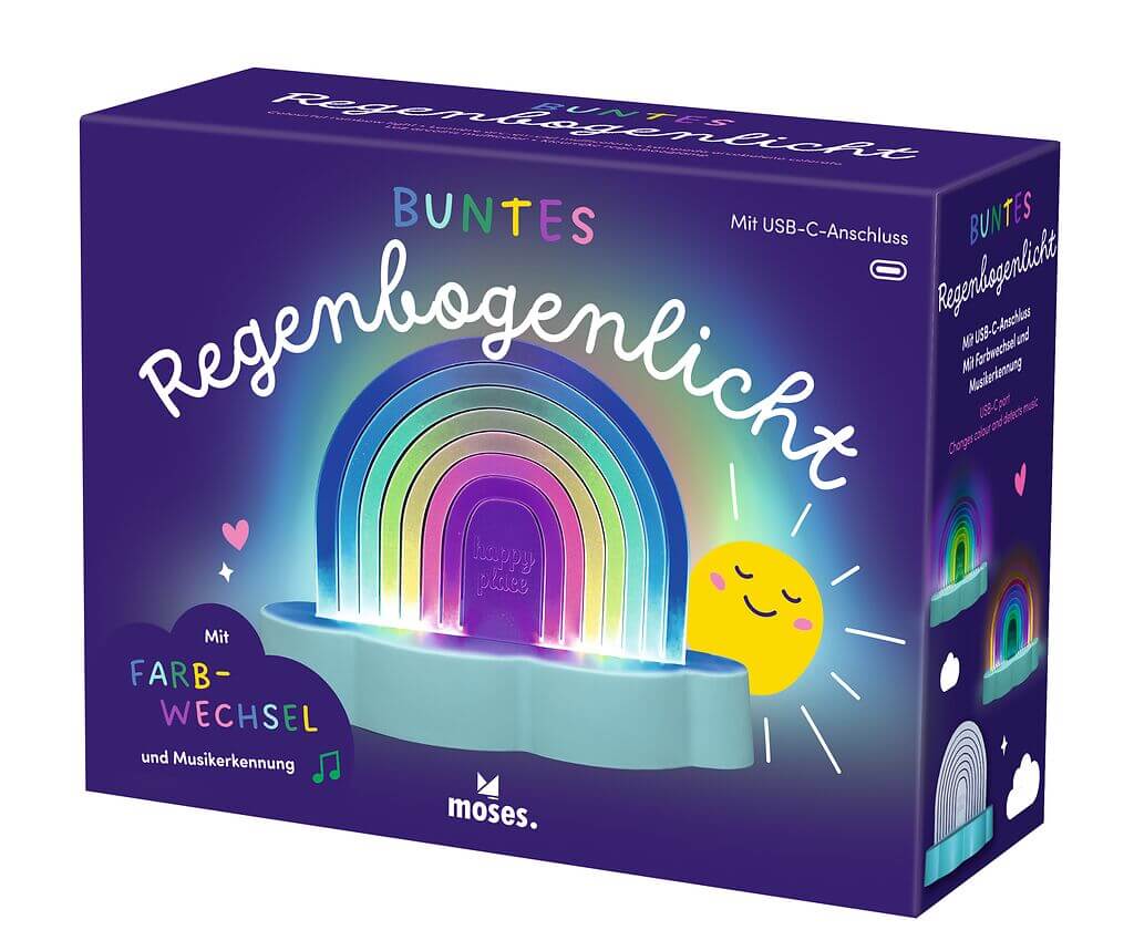 Buntes Regenbogenlicht Buntes Regenbogenlicht