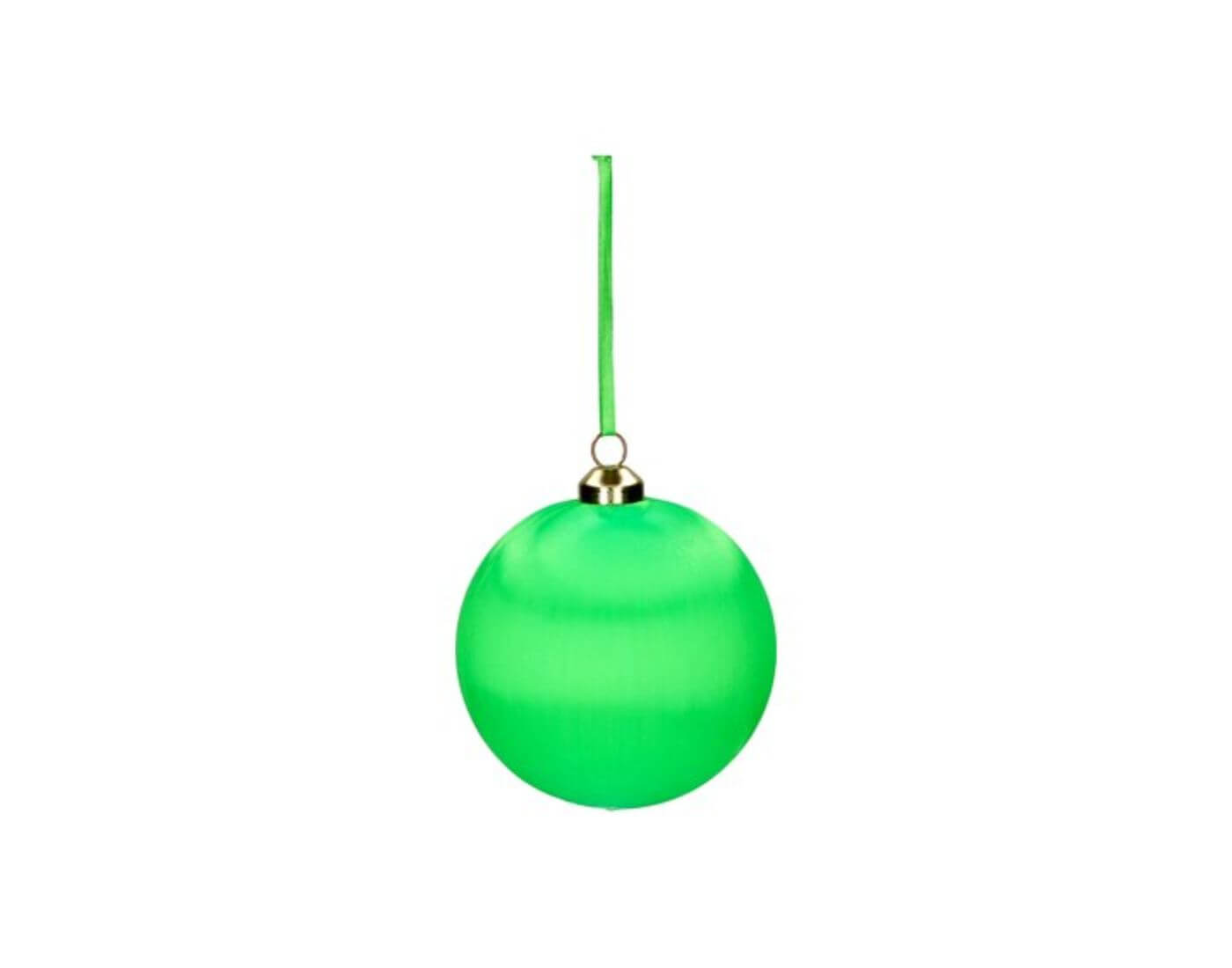 Chinois, Weihnachtskugel, 8cm, grün